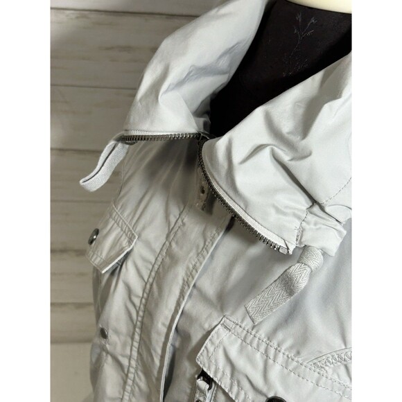 Eddie Bauer TRAVEX Trekker Vest Women's LARGE Light Gray Utility Field POCKETS - Picture 4 of 16